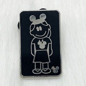 🔮 5/$25 Disney Stick‎ People Daughter With Mouse Ears Pin